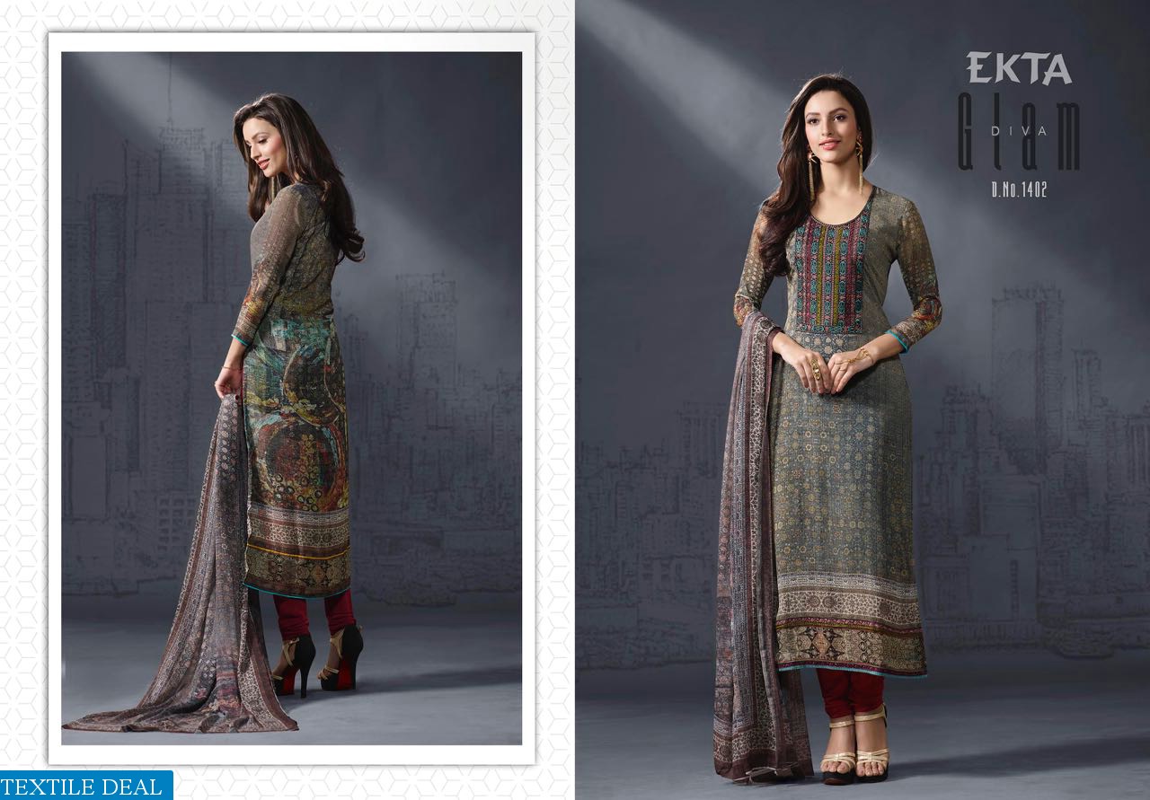 Ekta Ehsaas vol-14 Wholesale Ethnic Salwar kameez market
